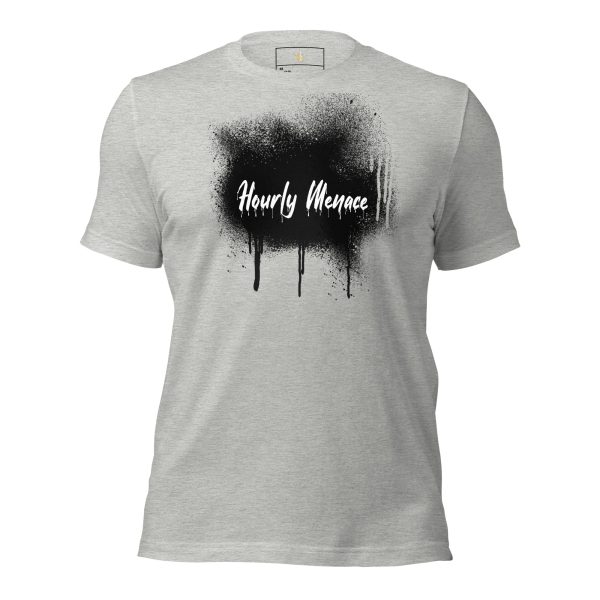 Hourly Menace Graffiti T-shirt/Black - Image 10