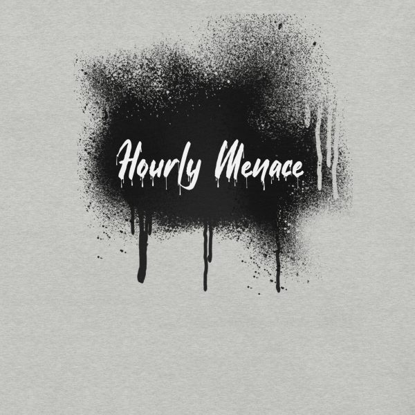 Hourly Menace Graffiti T-shirt/Black - Image 25
