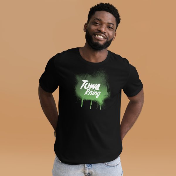 Towa Rising Graffiti T-shirt/Gradient Green - Image 3