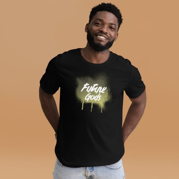 Future Gods Graffiti T-Shirt/Gradient Yellow - Image 2