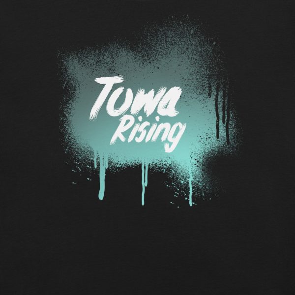 Towa Rising Graffiti T-Shirt/Gradient Cyan - Image 6