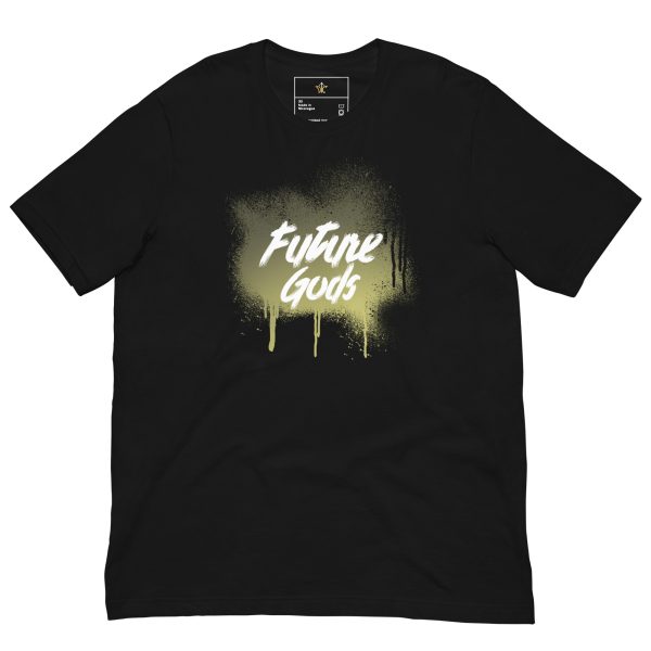 Future Gods Graffiti T-Shirt/Gradient Yellow - Image 4