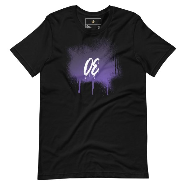 Omega Eons Graffiti T-shirt/Gradient Purple - Image 2
