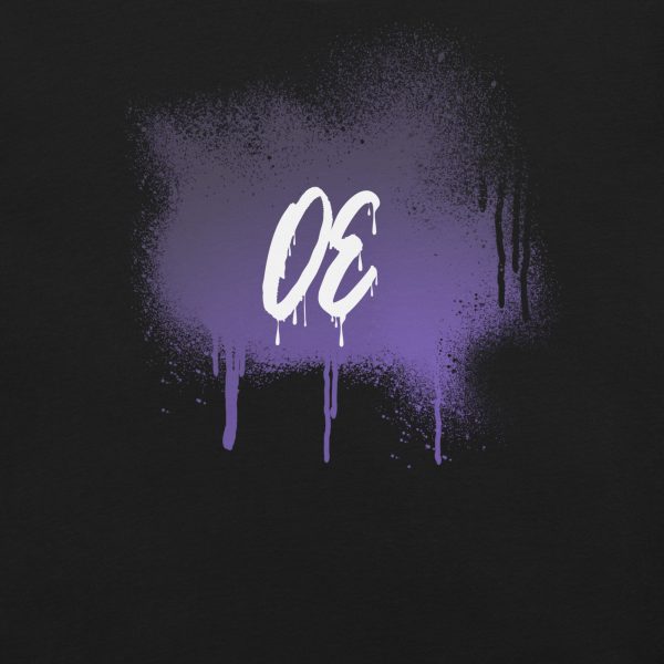 Omega Eons Graffiti T-shirt/Gradient Purple - Image 6