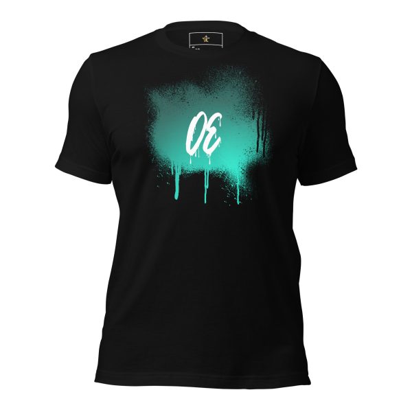Omega Eons Graffiti T-shirt/Gradient Cyan - Image 2