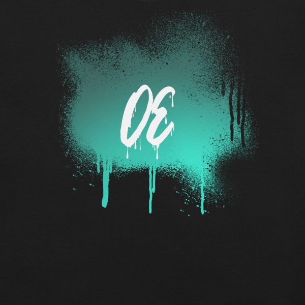Omega Eons Graffiti T-shirt/Gradient Cyan - Image 6