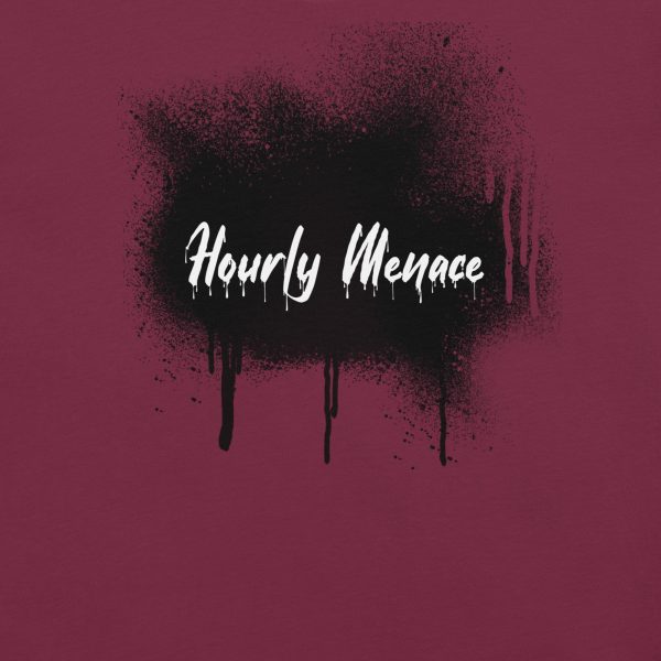 Hourly Menace Graffiti T-shirt/Black - Image 13