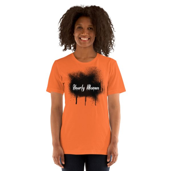 Hourly Menace Graffiti T-shirt/Black - Image 9