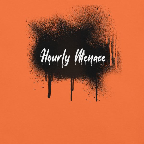 Hourly Menace Graffiti T-shirt/Black - Image 23