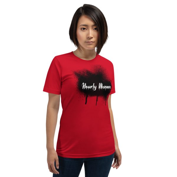 Hourly Menace Graffiti T-shirt/Black - Image 5