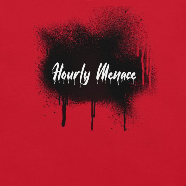 Hourly Menace Graffiti T-shirt/Black - Image 15