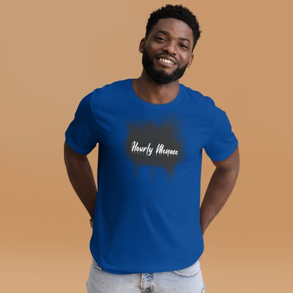 Hourly Menace Graffiti T-shirt/Black - Image 6