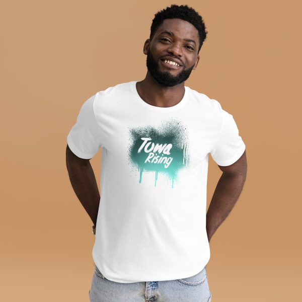 Towa Rising Graffiti T-Shirt/Gradient Cyan - Image 2