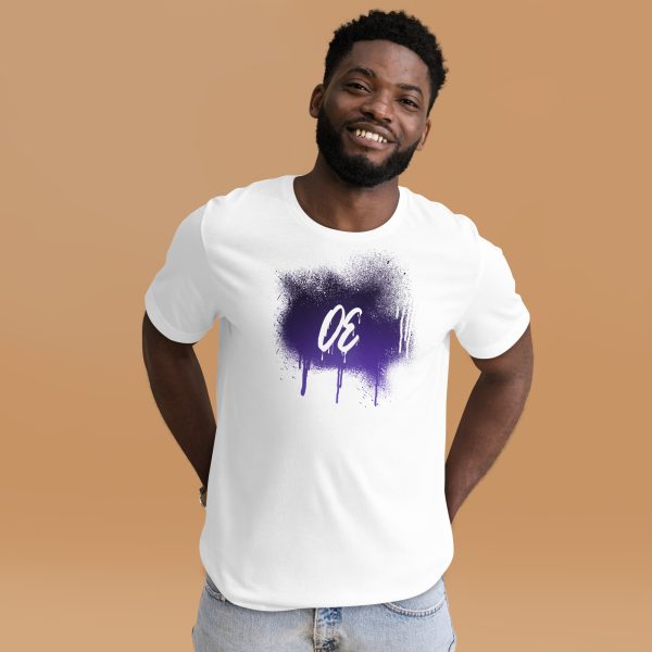 Omega Eons Graffiti T-shirt/Gradient Purple - Image 4