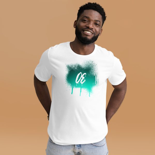 Omega Eons Graffiti T-shirt/Gradient Cyan - Image 4