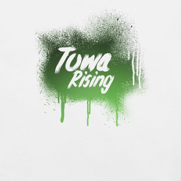 Towa Rising Graffiti T-shirt/Gradient Green