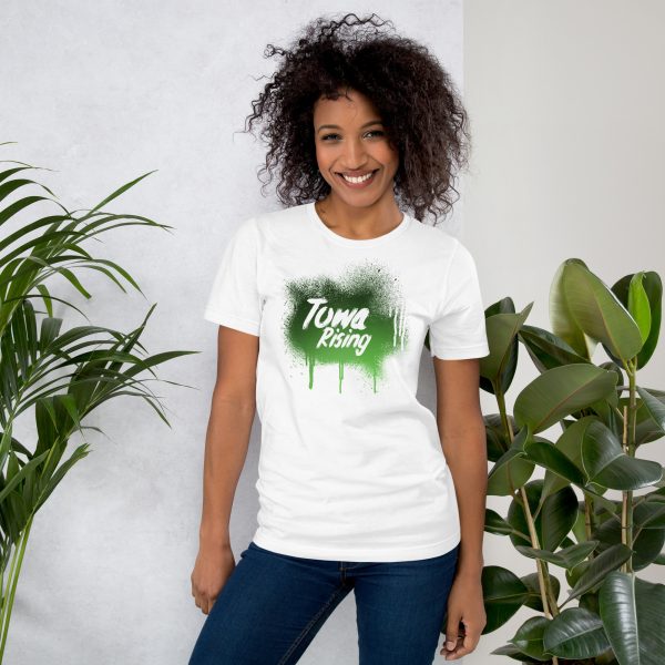 Towa Rising Graffiti T-shirt/Gradient Green - Image 4