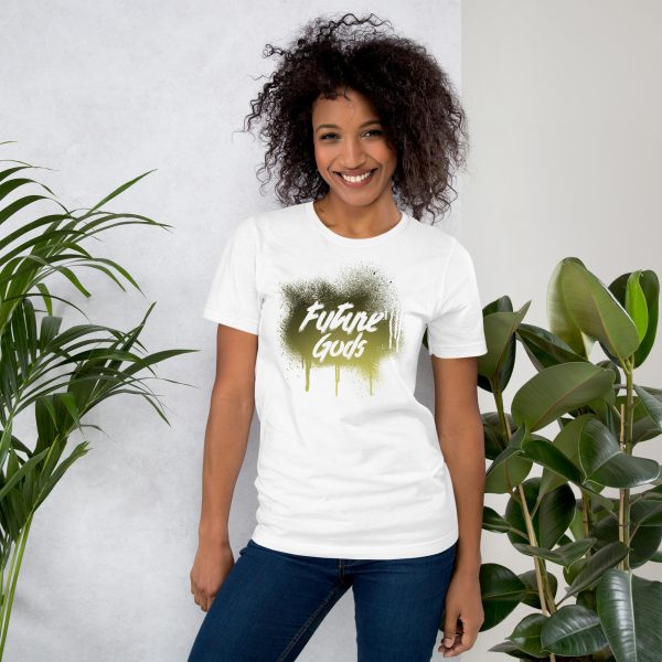 Future Gods Graffiti T-Shirt/Gradient Yellow - Image 5