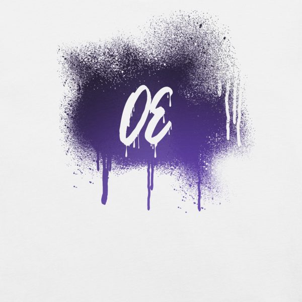 Omega Eons Graffiti T-shirt/Gradient Purple