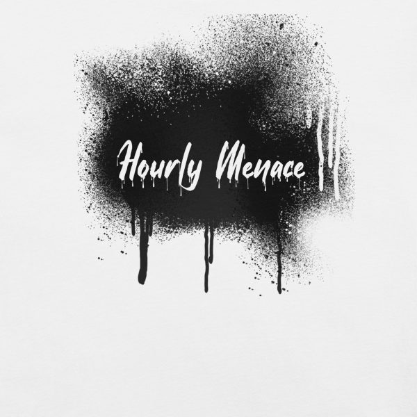 Hourly Menace Graffiti T-shirt/Black