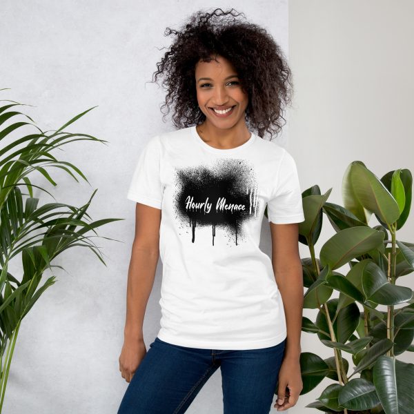 Hourly Menace Graffiti T-shirt/Black - Image 3