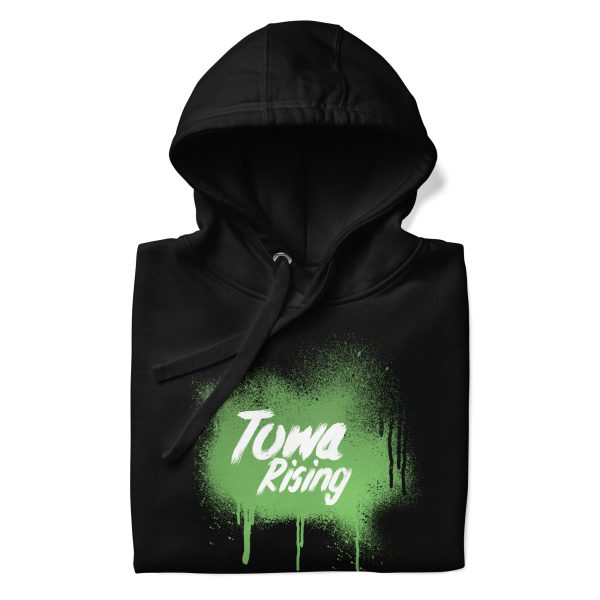 Towa Rising Graffiti Hoodie/Green - Image 6