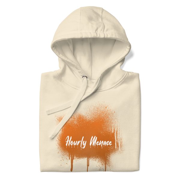 Hourly Menace Graffiti Hoodie/Orange