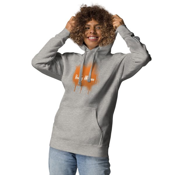 Hourly Menace Graffiti Hoodie/Orange - Image 3