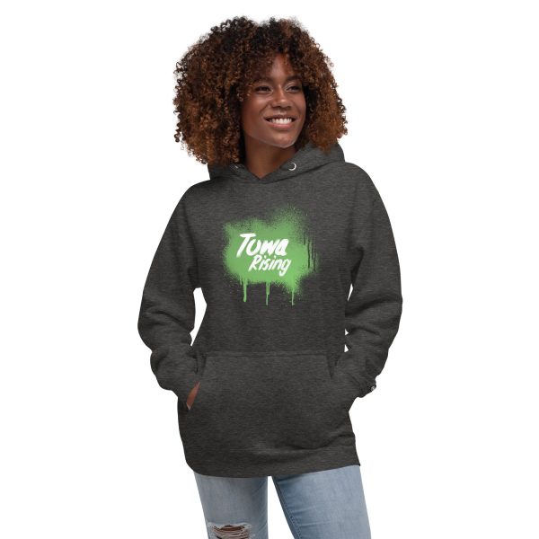 Towa Rising Graffiti Hoodie/Green - Image 3