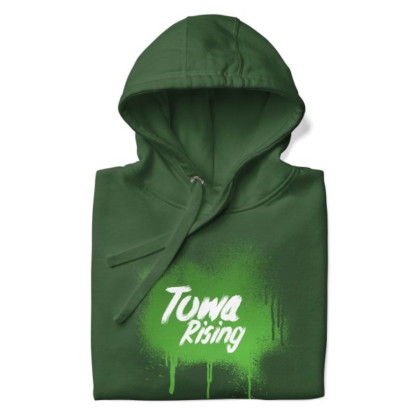 Towa Rising Graffiti Hoodie/Green