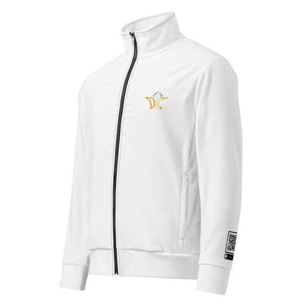 DTC Unisex Track Jacket (White)